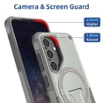 thumbnail image 4 of Dteck for Samsung Galaxy S25+ Case with Stand, Heavy Duty Military-Grade Protection Rugged Case for Galaxy S25 Plus Compatible with MagSafe, Kickstand Shockproof Phone Cover for S25 Plus,Gray, 4 of 4