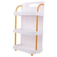 thumbnail image 4 of YUYUETIME 3 Layer White Plastic Makeup Desk Organizer for Skincare and Bathroom Items, 4 of 8