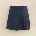 thumbnail image 1 of Vestido de Verano Nuevo Falda Plisada Femenina Bolsa Negra Adelgazante de Cadera Media Falda Falda de un Paso Falda de Bolsa de Flores Falda mini Falda Corta Falda de Traje, 1 of 9