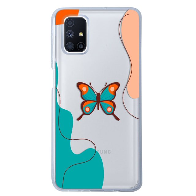 Funda InstaCase para Galaxy M51 Uso rudo anticaídas con Protector 360 grados