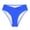Blue, variant on Staron Women's Bikini Swim Bottoms Solid Color Ruffle Swim Shorts Casual Pool Beach Swimsuit, White L