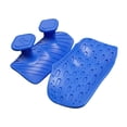 thumbnail image 2 of 2 almohadillas ergonómicas para levantamiento de pesas, sin dedos, para hombres y mujeres Azul, 2 of 8