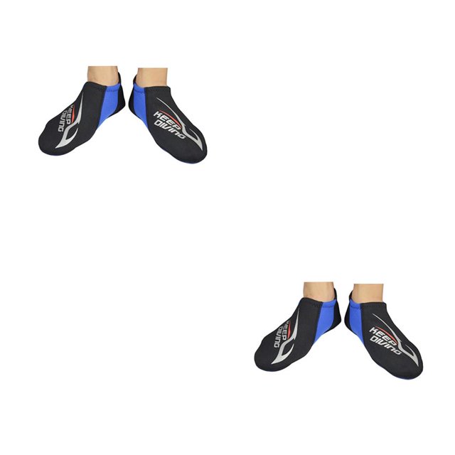Soidarity Keep Diving DS-112 Calcetines de buceo Natación Suministros de esnórquel Zapatos con protector subacuático de varios tamaños azul SG 2piezas