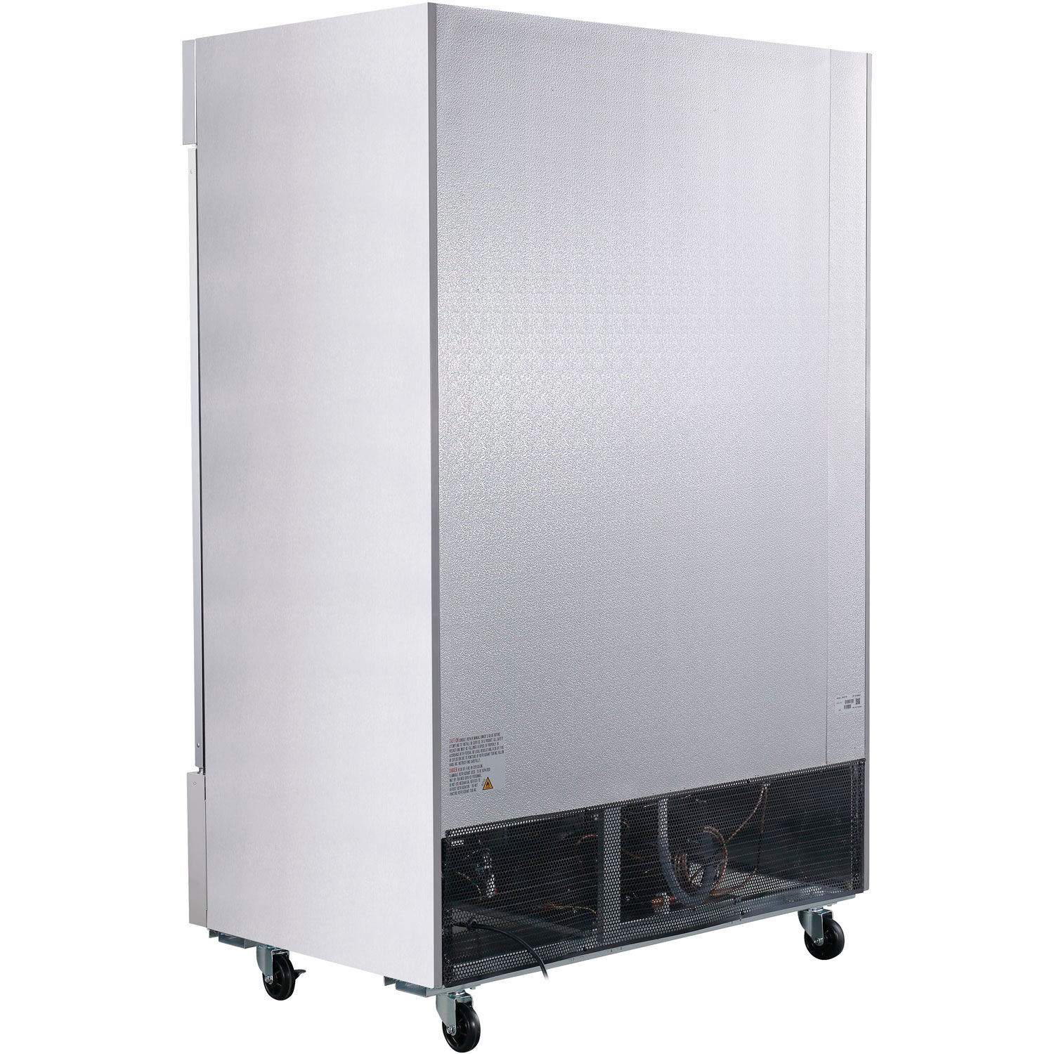 Nexel Reach In Freezer, 2 Glass Doors, 47 Cu. Ft.