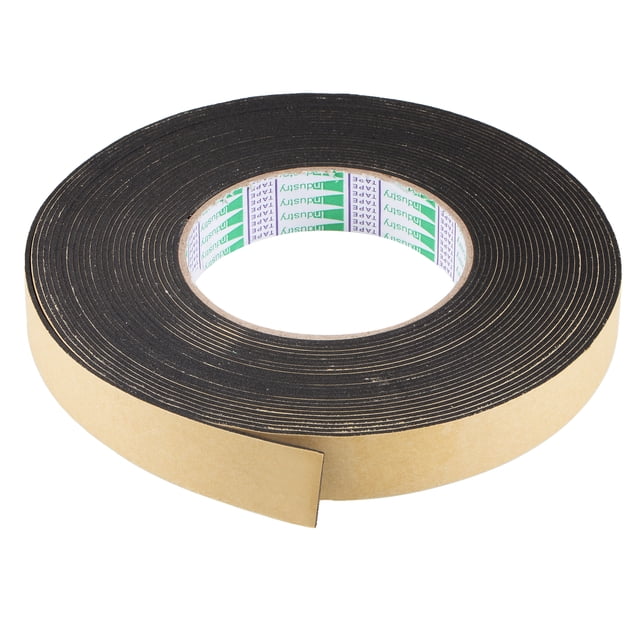 Burlete Adhesivo EVA, Cinta Aislante Espuma de de Una Cara 20mm Ancho 1,5mm Grosor 10m Longitud, Burlete Puerta Burlete Ventana, Paquete de 1