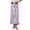 Light Purple, variant on Women's Satin Skirt Flowy A Line Cocktail Party Wedding High Waist Long Midi Skirts Summer Vacation Outfits