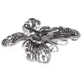 thumbnail image 5 of Broche Pin Diamante Hueco Mariposa Patrón Solapa Pin Escudo Insignias Fiesta Ramillete AccesoriosNegro, 5 of 5