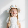 thumbnail image 2 of Ticikt Baby Sun Hat Toddler Bucket Hats Summer Sun Protective Kids Beach Hats Wide Brim Outdoor Camping Hat for Boys Girls 1-8Y, 2 of 5