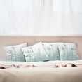 thumbnail image 7 of Ambesonne Spring Throw Pillow Cover 4 Pack, Floral Botany Blooms, 16", Almond Green Khaki, 7 of 7