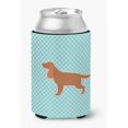 thumbnail image 1 of Carolines Treasures BB3712CC English Cocker Spaniel Checkerboard Blue Can or Bottle Hugger, 1 of 1