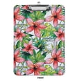 thumbnail image 3 of Inkdotpot Decorative Clipboard Letter Size Clipboard with Low Profile Clip,Retractable Key Hole for Hanging Paperboard for Office School w/ Free Marker & Eraser,Floral-9x12.5 Inch, 3 of 9