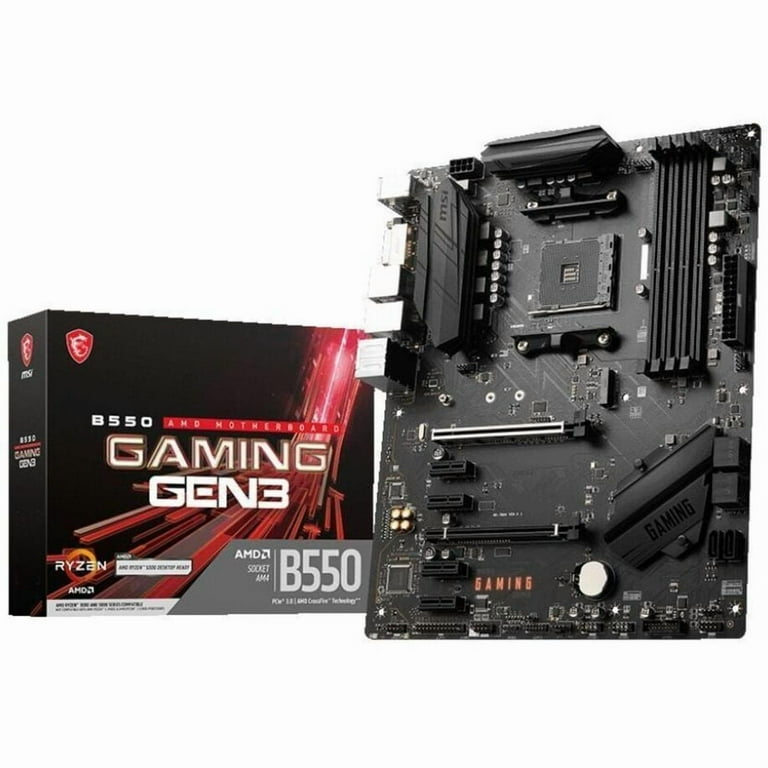 MSI B550 GAMING GEN3 AM4 SATA 6Gb/s AMD Ryzen PC Motherboard