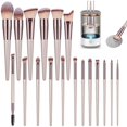 thumbnail image 1 of Brochas de Maquillaje 18 Piezas Set, para Maquillaje Profesional Juego de Brochas,autom&aacute;tico limpiador el&eacute;ctrico de brochas, 1 of 6