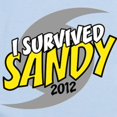thumbnail image 2 of CafePress - I Survived SANDY Infant Bodysuit - Baby Light Bodysuit, Size Newborn - 24 Months, 2 of 4