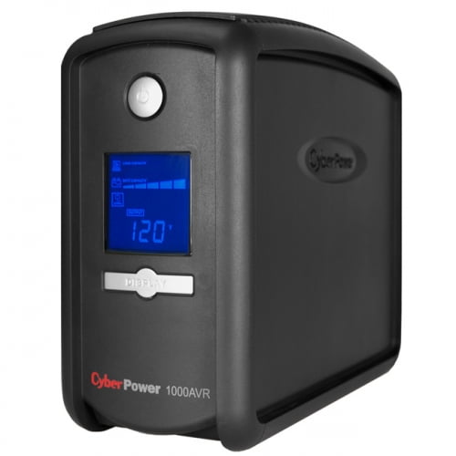 CYBERPOWER 1000VA UPS W/LCD RJ11/45 9OUT