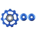thumbnail image 1 of Bicycle Rear Derailleur Pulley Wheel 11T Bike Cnc Parts Anodised Sealed Blue, 1 of 9