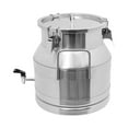 thumbnail image 4 of 201 Stainless Steel Milk Jug, Milk Can, Sealed Bucket Milk Can with a Faucet for Canteen, Breakfast Restaurant, Home, 4 of 24