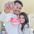 thumbnail image 3 of Dsscvnef Cute Keychain with Bow Soft Toy Car Accessory Backpack Charm for Girls Boys Kids Stuffed Animal, 3 of 6