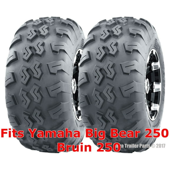 Yamaha Big Bear 250 Bruin 250 ATV Rear Tires Set 22x10-10 22x10x10