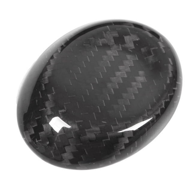 Embellecedor De Perilla De Cambio De Marchas, Cubierta De Cabeza De Cambio De Marchas De Fibra De Carbono Antiarañazos Resistente Al Desgaste Para Reemplazo De Coche Para Corvette Octpeak Gear Shift Knob Trim