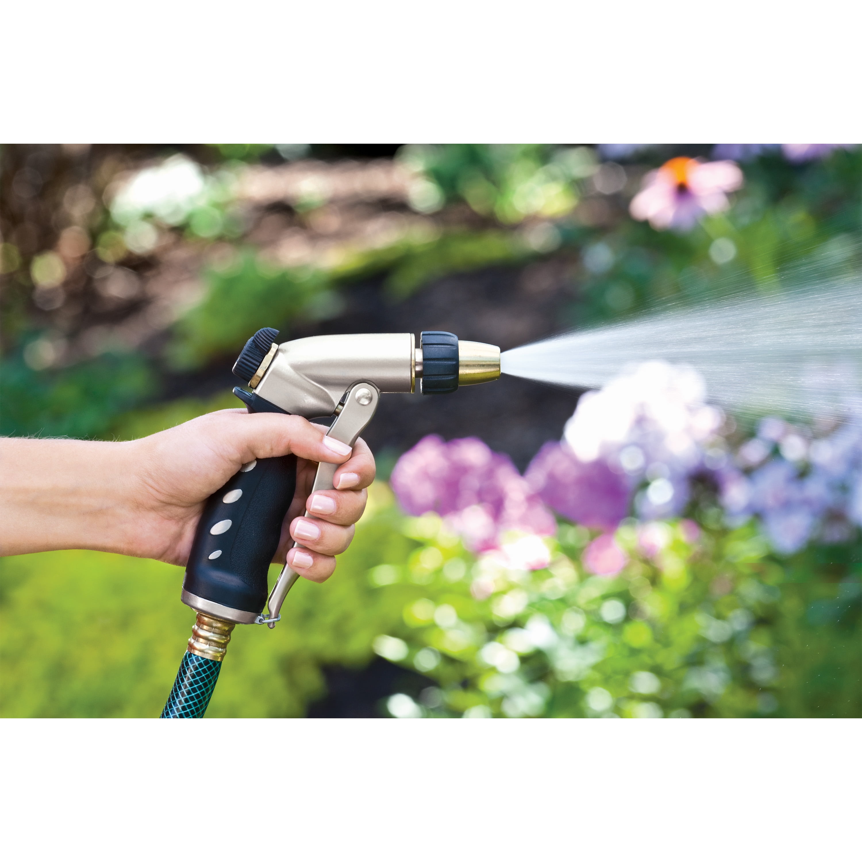 Expert Gardener Front Trigger All Metal Nozzle Dual Pack