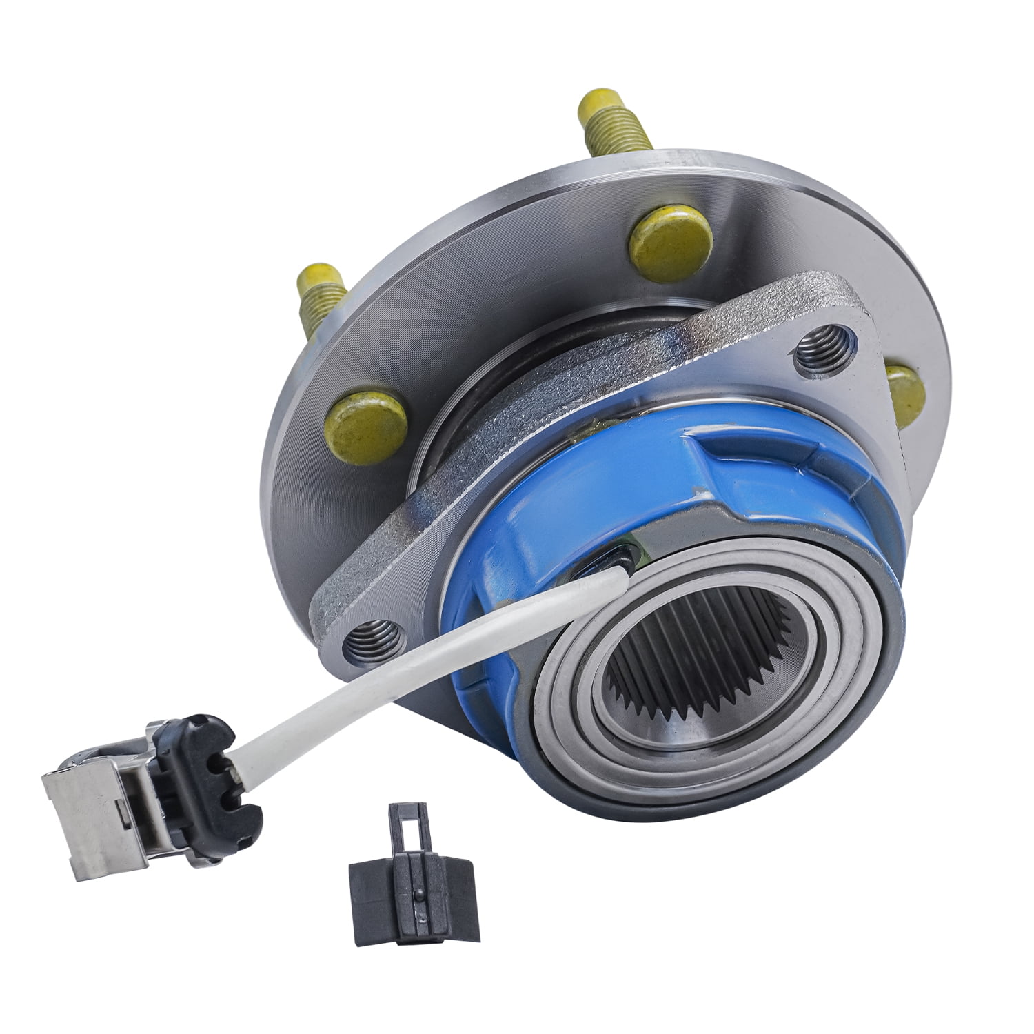Detroit Axle - Front Wheel Bearing Hubs for Chevy Impala Venture Uplander Monte Carlo Pontiac Grand Prix Buick LaCrosse Terraza Regal Century Allure, 2 Wheel Bearing & Hubs Assembly Set Replacement