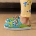 thumbnail image 6 of Scooby Doo Mystery Machine Kids Cotton Slippers Slip-on Indoor Memory Foam House Shoes Fluffy Slippers Furry Cozy Comfy Slippers Boys Girls, 6 of 8