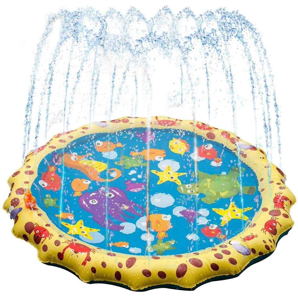 Sprinkler for Kids, (Upgraded 2020 Version) 39inDiameter Splash Pad