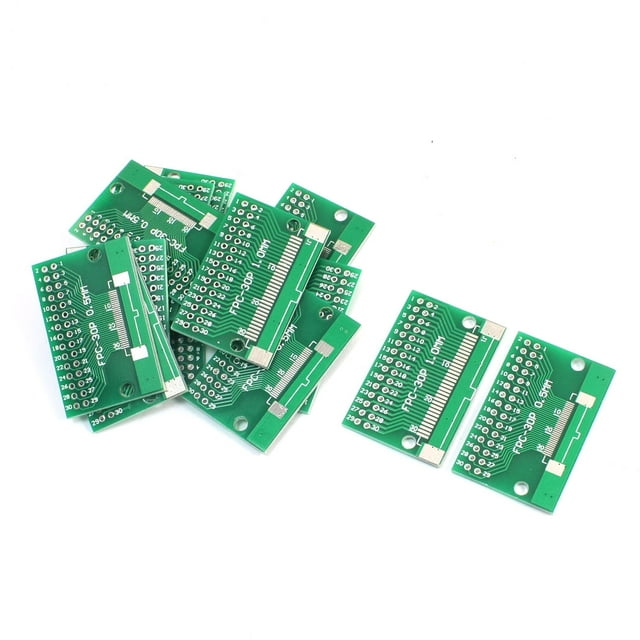 Conector adaptador de cable plano de 30P FPC/FFC de 15 piezas con espaciado de 0.5mm/1.0mm