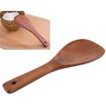 thumbnail image 3 of IBAOLEA Outil de Cuisine Pelle Spatule en Bois pour Riz Frit Ustensiles de Cuisine Spatule à Riz, 3 of 5