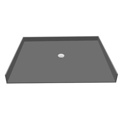 Tile Redi Triple Threshold Shower Base with Drain Plate