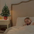 thumbnail image 4 of Haute Decor Night Night™ Tree in Red Metal Santa Belt Pot - Unique Night Light 20 inch Christmas Tree with 4 Brightness Settings and Auto Timer, 4 of 5