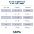 thumbnail image 5 of Gildan Men's V-Neck T-Shirts, 5-Pack, Black/White/Charcoal, Large, 5 of 6