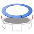 thumbnail image 1 of Gymax 14FT Trampoline Spring Cover Universal Trampoline Replacement Pad w/Split Design Blue, 1 of 10