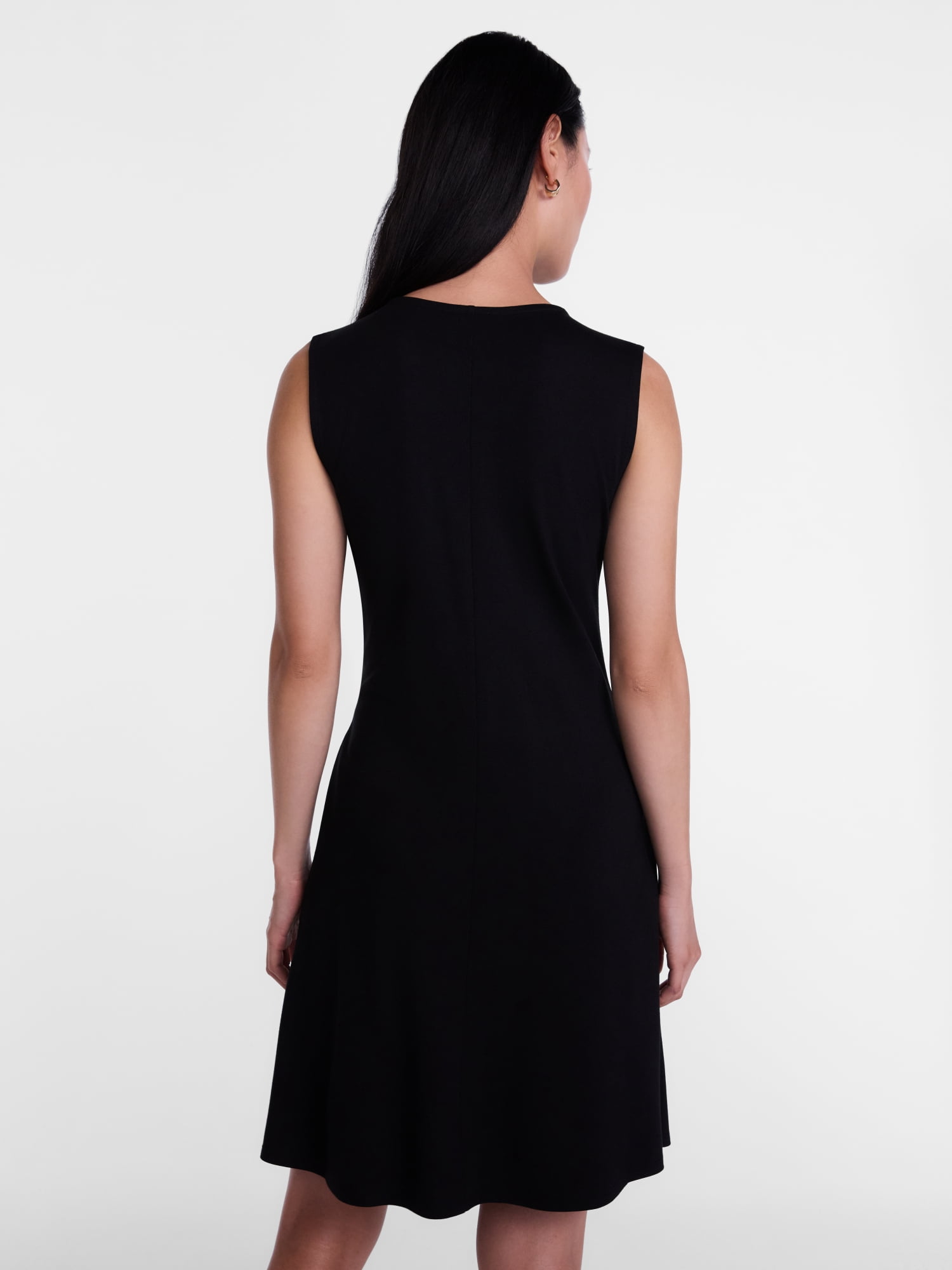 Scenario Women's and Women's Plus Fit and Flare Mini Dress, Sizes XS-4X