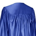 thumbnail image 5 of Endea Graduation Shiny Royal Blue Graduation Gown  Cap, 5 of 9