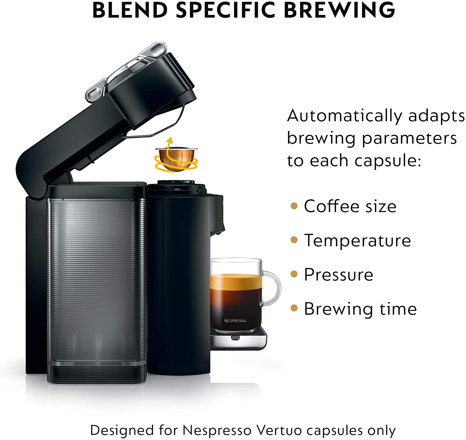 ENV135B Nespresso Vertuo Evoluo Coffee 