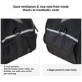 thumbnail image 4 of Suministros para mascotas, bolsa de compras de malla transpirable, bolsa de transporte para mascotas, tela oxford, negro, 43 * 23 * 29 cm JAMW Sencillez, 4 of 5