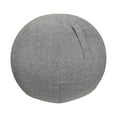 thumbnail image 4 of Yoga Ball Cover Exercise Ball Cover with Convenient Carrying Handles Storage Bag Gray 55cm, 4 of 8