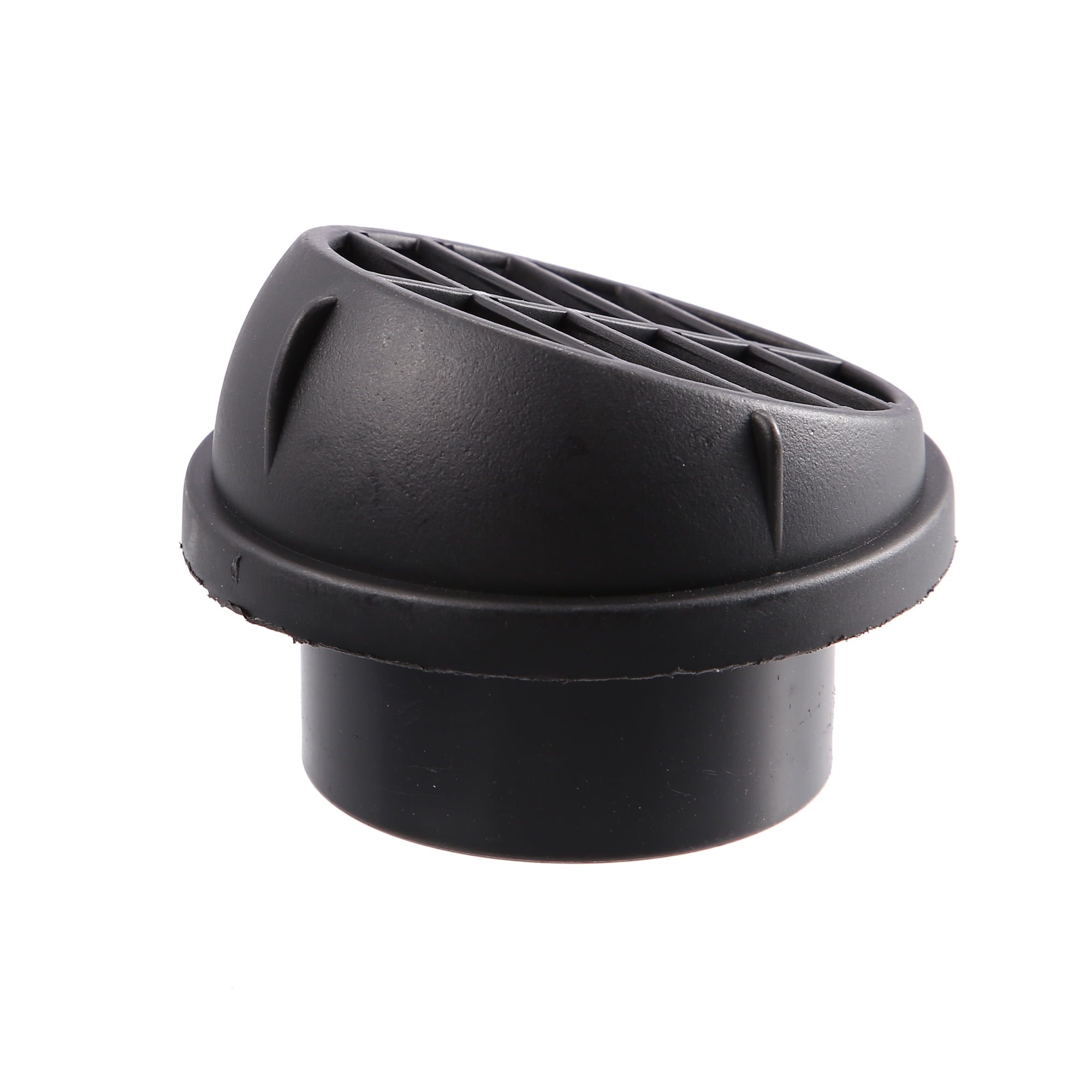 Unique Bargains 1 Set 75mm Auto Car Heater Duct Kit with Outlet Connector Air Vent Outlet Hose Clip Black Fit T Pipe