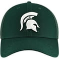 thumbnail image 2 of Men's Top of the World Green Michigan State Spartans Spacer Flex Hat, 2 of 4