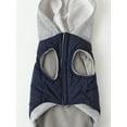 thumbnail image 3 of Pet Dog Warm Hooded Vest Hoodie With Patchwork Design For Small And Medium Dogs, Thickened And Warm For Autumn And Winter, Fashionable Style, 3 of 4