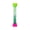 Green B, variant on Liquid Motion Sensory Bottle, Relaxing Visual Timer with Glitter Bubbles and Floating Droplet Effects, Calming Desk Fidget for Stress Relief and Focus Aid