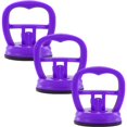 thumbnail image 1 of Mini Ventosas para Desabollar CarFixPurple 3 Piezas Mini Morado Plástico ABS y Caucho 58mm x 70mm Carga Max: 15kg. FullCarZone MXFXM-003, 1 of 6
