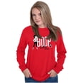 thumbnail image 2 of Love Betty Boop Hugs and Kisses Women Plus Size Long Sleeve Tee Brisco Brands 2X, 2 of 4
