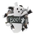 thumbnail image 3 of Guirnalda de fantasmas de Halloween, linda guirnalda de fantasmas boo, accesorios de decoración de escenas de puertas y ventanas navideñas (material: poliéster), 3 of 14