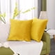 thumbnail image 5 of 2 uds de almohada de almohada de para sofá cama de cojines hogar mitorio sala de decoración 18x18 , Amarillo claro perfecl Funda de almohada, 5 of 8