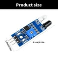 thumbnail image 3 of Infrare Obstacle Detection Sensors Module with Adjustable Sensitivity for Versatility Use in Robotics 3mm Screw Hole, 3 of 8