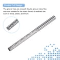 thumbnail image 4 of Uxcell Cutting Dia Cut Cylinder Tungsten Carbide Rotary Files 4mm x 4mm, 4 of 5