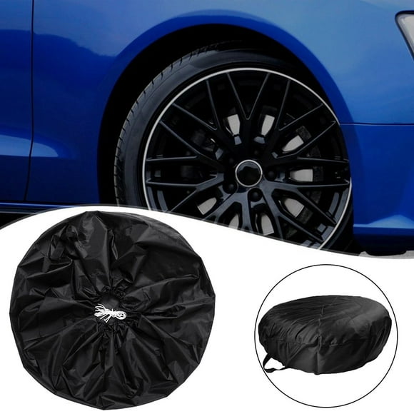 210D Oxford cloth RV trailer Spare tire tyre Wheel Cover Pure black brand new